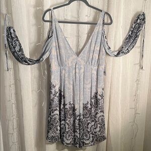 Free People Floral paisley top